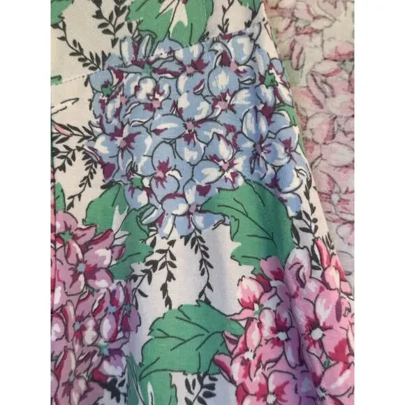 Vera Bradley Hydrangea Robe-Size S/M  P/M - Picture 3 of 6